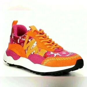 Chelsea and Violet Lola Floral Print Sneakers Size 7